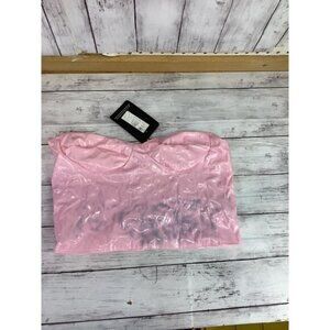 Pretty Little Things Sweety Crop Top Camisole Pink Size 10